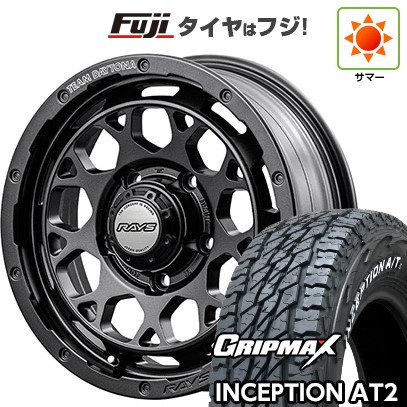 ジムニー 夏タイヤ ホイール4本セット 175/80R16 グリップマックス インセプション A/TII RWL(限定) RAYS レイズ デイトナ M9+ SPEC-M 16インチ