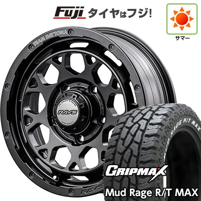 ジムニー 夏タイヤ ホイール4本セット 185/85R16 グリップマックス マッドレイジR/T MAX RWL(限定) RAYS レイズ デイトナ M9+ SPEC-M 16インチ