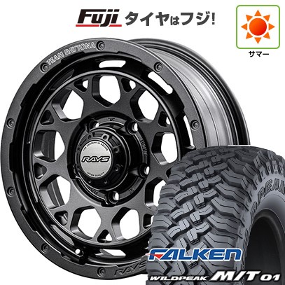ジムニー 夏タイヤ ホイール4本セット 185/85R16 ファルケン ワイルドピーク M/T01 RAYS レイズ デイトナ M9+ SPEC-M 16インチ