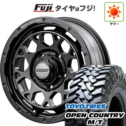 ジムニー 夏タイヤ ホイール4本セット 195/80R16 トーヨー オープンカントリー M/T RAYS レイズ デイトナ M9+ SPEC-M 16インチ