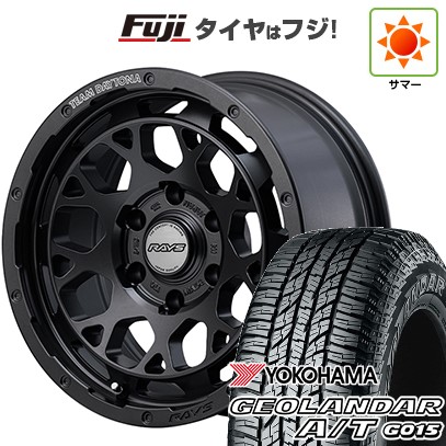 ハイエース200系 夏タイヤ ホイール4本セット 215/65R16 109/107S ヨコハマ ジオランダー A/T G015 WL/RBL RAYS レイズ デイトナ M9+ SPEC-M 16インチ