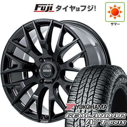プラド/トライトン(GSR) 夏タイヤ ホイール4本セット 265/50R20 ヨコハマ ジオランダー A/T G015 RBL RAYS レイズ ホムラ 2X9R 20インチ