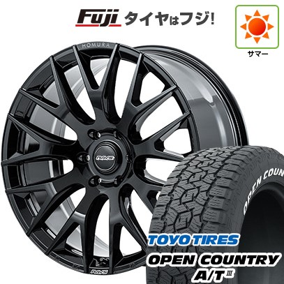ランクル300 夏タイヤ ホイール4本セット 275/55R20 トーヨー オープンカントリー A/T III RWL/RBL RAYS レイズ ホムラ 2X9R 20インチ