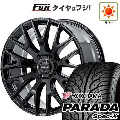 ランクル300 夏タイヤ ホイール4本セット 275/55R20 ヨコハマ PARADA Spec-X RAYS レイズ ホムラ 2X9R 20インチ