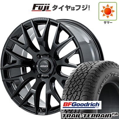 プラド 夏タイヤ ホイール4本セット 275/55R20 BFグッドリッチ トレールテレーンT/A ORWL RAYS レイズ ホムラ 2X9R 20インチ