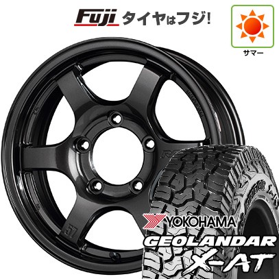 ジムニーシエラ/ジムニーノマド 夏タイヤ ホイール4本セット 215/70R16 ヨコハマ ジオランダー X-AT G016 RAYS レイズ グラムライツ 57DR-X 16インチ