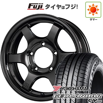 ジムニーシエラ/ジムニーノマド 夏タイヤ ホイール4本セット 215/70R16 ヨコハマ ジオランダー CV G058 RAYS レイズ グラムライツ 57DR-X 16インチ