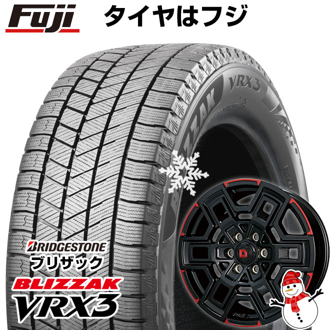 【新品】ランクル300/ランクル250 スタッドレスタイヤ ホイール4本セット 265/65R18 ブリヂストン ブリザック VRX3 クライメイト デヴグル 18インチ(送料無料)