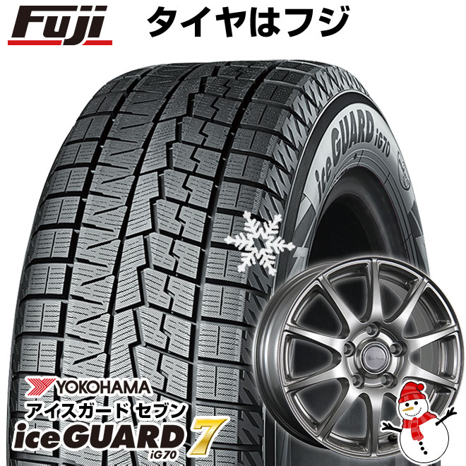 【新品】40系アルファード/ヴェルファイア用 スタッドレスタイヤ ホイール4本セット 225/65R17 ヨコハマ アイスガード7 セブンIG70 ブリヂストン エコフォルム SE-23 トヨタ車専用 17インチ(送料無料)