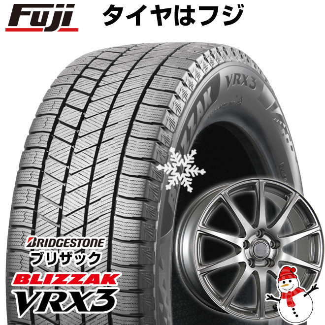 【新品】40系アルファード/ヴェルファイア用 スタッドレスタイヤ ホイール4本セット 225/60R18 ブリヂストン ブリザック VRX3 ブリヂストン エコフォルム SE-23 トヨタ車専用 18インチ(送料無料)