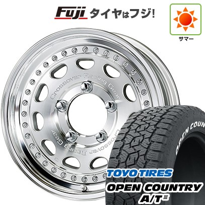 ジムニーシエラ/ジムニーノマド 夏タイヤ ホイール4本セット 195/80R15 トーヨー オープンカントリー A/T III RWL/RBL WORK ワーク クラッグ ガルバトレ 15インチ