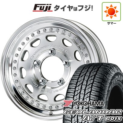ジムニーシエラ/ジムニーノマド 夏タイヤ ホイール4本セット 195/80R15 ヨコハマ ジオランダー A/T G015 RBL WORK ワーク クラッグ ガルバトレ 15インチ