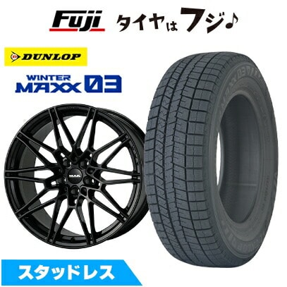 【新品】輸入車用 BMW X3（G45） スタッドレスタイヤ ホイール4本セット 245/50R19 ダンロップ ウインターマックス 03 WM03 MAK ケーニッヒ 8.5J 19インチ(送料無料)