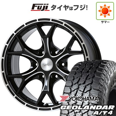 プラド/ハイラックス/トライトン(GSR) 夏タイヤ ホイール4本セット 265/65R17 ヨコハマ ジオランダー A/T4 G018 OWL/RBL ジャオス トライブクロウ 17インチ