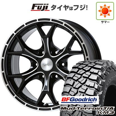 プラド/ハイラックス 夏タイヤ ホイール4本セット 265/70R17 BFグッドリッチ マッドテレーンT/A KM3 ジャオス トライブクロウ 17インチ