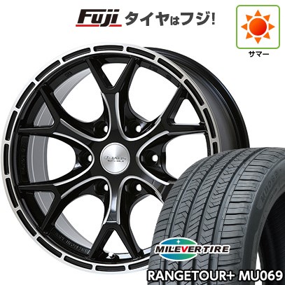 プラド/ハイラックス/トライトン(GSR) 夏タイヤ ホイール4本セット 265/65R17 ミレバー レンジツアープラスMU069（限定） ジャオス トライブクロウ 17インチ