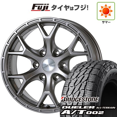 プラド/ハイラックス/トライトン(GSR) 夏タイヤ ホイール４本セット 265/65R17 ブリヂストン デューラー A/T002 OWL/RBL ジャオス トライブクロウ 17インチ