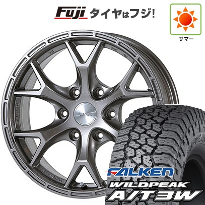 プラド/ハイラックス/トライトン(GSR) 夏タイヤ ホイール4本セット 265/65R17 ファルケン ワイルドピーク A/T3W ジャオス トライブクロウ 17インチ