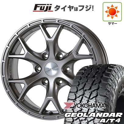 プラド/ハイラックス/トライトン(GSR) 夏タイヤ ホイール4本セット 265/65R17 ヨコハマ ジオランダー A/T4 G018 OWL/RBL ジャオス トライブクロウ 17インチ