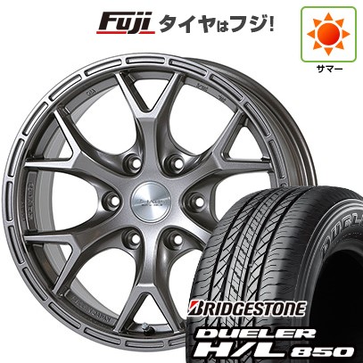 プラド/ハイラックス/トライトン(GSR) 夏タイヤ ホイール4本セット 265/65R17 ブリヂストン デューラー H/L850 ジャオス トライブクロウ 17インチ
