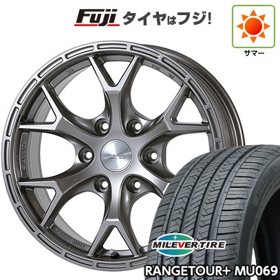 プラド/ハイラックス/トライトン(GSR) 夏タイヤ ホイール4本セット 265/65R17 ミレバー レンジツアープラスMU069（限定） ジャオス トライブクロウ 17インチ