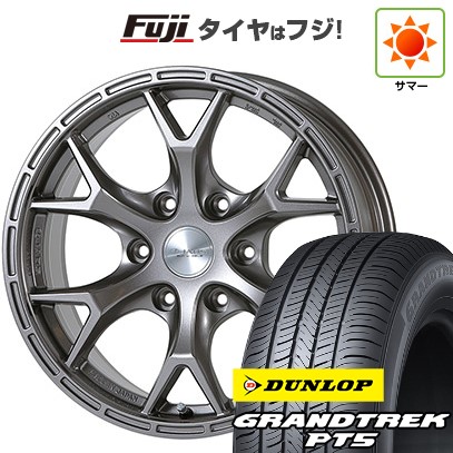 プラド/ハイラックス/トライトン(GSR) 夏タイヤ ホイール4本セット 265/65R17 ダンロップ グラントレック PT5 ジャオス トライブクロウ 17インチ