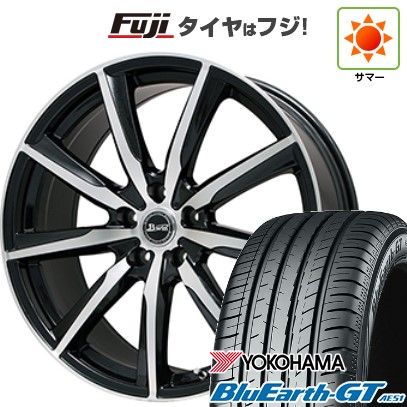 シビック(FL系 FK系)等 夏タイヤ ホイール4本セット 235/35R19 ヨコハマ ブルーアース GT AE51 ビッグウエイ B-WIN ヴェノーザ9 19インチ