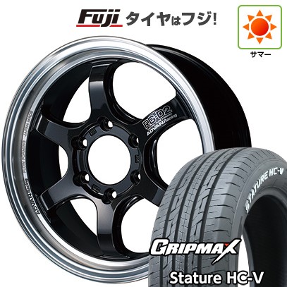ハイエース200系 夏タイヤ ホイール4本セット 215/65R16 109/107S グリップマックス スタチャー HC-V RWL(限定) ヨコハマ アドバンレーシング RG-DII for HIACE 16インチ