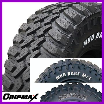 【送料無料】 GRIPMAX グリップマックス マッドレイジM/T OWL アウトラインホワイトレター(限定) 31X10.5R15 116S 夏タイヤ単品1本価格