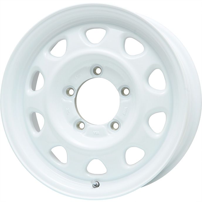 【新品】ジムニー スタッドレスタイヤ ホイール4本セット 185/85R16 ダンロップ グラントレック XS1 RWL ホワイトレター レアマイスター LMG OFF-STYLE(ホワイト) 16インチ