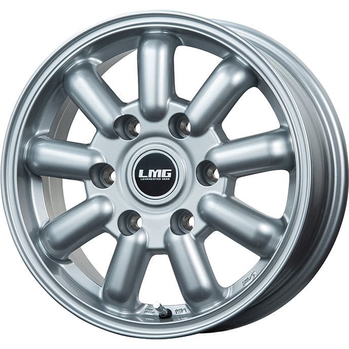 【新品】ハイエース200系用 スタッドレスタイヤ ホイール4本セット 215/65R16 ヨコハマ アイスガード SUV G075 109/107Q レアマイスター LMG MOS-9(シルバー) 16インチ