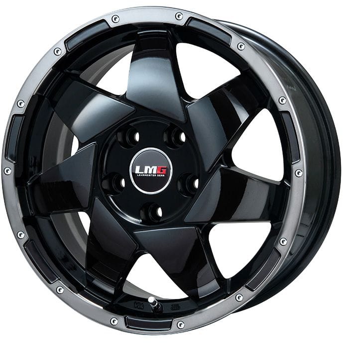 【新品国産5穴114.3車】 スタッドレスタイヤ ホイール4本セット 215/70R16 ブリヂストン ブリザック DM-V3 DMV3  レアマイスター LMG shuriken ブラック/ブラッククリアリム 16インチ