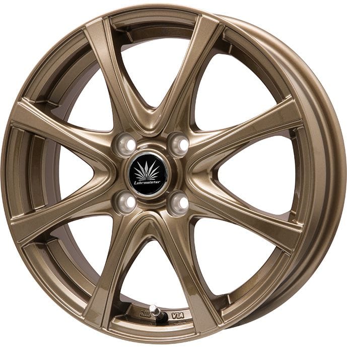 【新品】シエンタ 2015-22 スタッドレスタイヤ ホイール4本セット 185/60R15 グリップマックス アイスX BSW  ブラックサイドウォール(限定2023年製) プレミックス アマルフィV Jr(ブロンズ) 15インチ