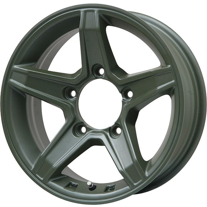 【新品】ジムニー スタッドレスタイヤ ホイール4本セット 185/85R16 ヨコハマ アイスガード SUV G075 プレミックス エステラ(オリーブグリーン) 16インチ