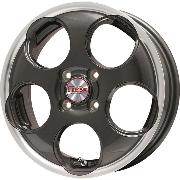 【新品 軽自動車】 スタッドレスタイヤ ホイール4本セット 165/55R14 ピレリ ウィンター アイスアシンメトリコ プラス プレミックス  マル(ガンメタ/リムポリッシュ) 14インチ