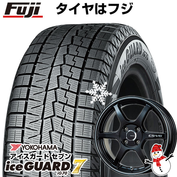 【新品 軽自動車】ハスラー スタッドレスタイヤ ホイール4本セット 165/65R14 ヨコハマ アイスガード セブンIG70 レアマイスター CS-V6 14インチ ※コンパクトカー装着不可