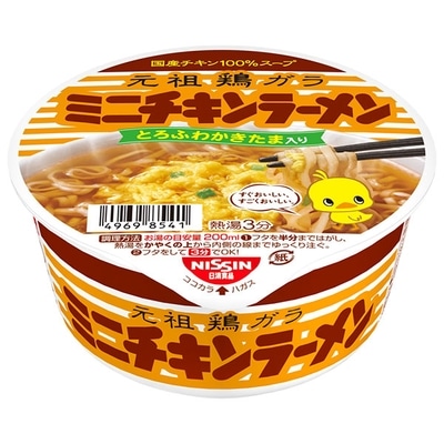 日清食品 チキンラーメン どんぶりミニ 38g×24(12×2)個入: 飲料