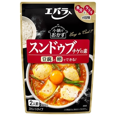 エバラ食品 小鍋でおかず スンドゥブチゲの素 300g×12袋入×(2ケース