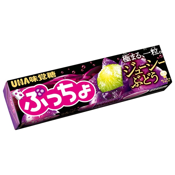 UHA味覚糖 ぷっちょスティック めっちゃスッキリ ぶどう 10粒×10個入×(2ケース): 飲料 食品専門店 味園サポート｜ANA  Mall｜マイルが貯まる・使えるショッピングモール