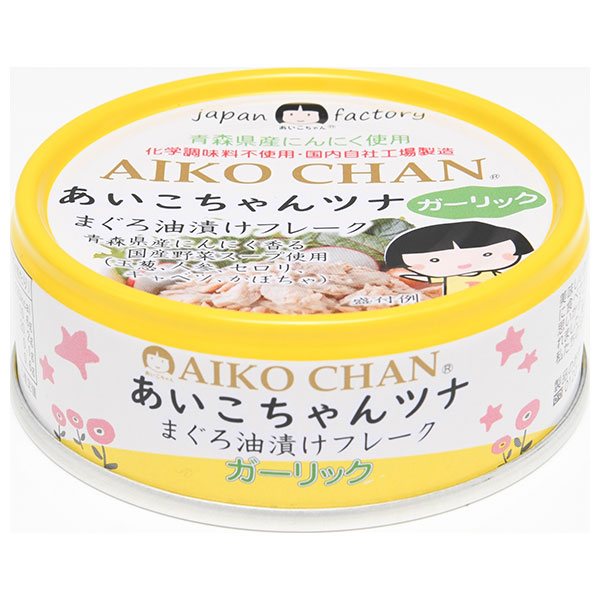 伊藤食品 あいこちゃん ガーリック・ツナ 70g缶×24個入: 飲料 食品専門店 味園サポート｜ANA  Mall｜マイルが貯まる・使えるショッピングモール