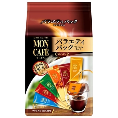 片岡物産 モンカフェ バラエティパック 12P×30個入: 飲料 食品専門店