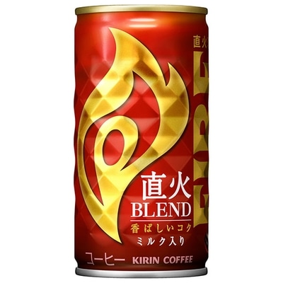 キリン FIRE(ファイア) 直火ブレンド 185g缶×30本入×(2ケース): 飲料