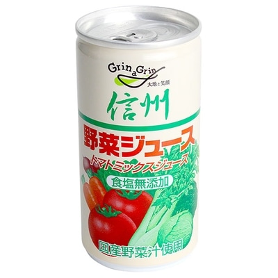 長野興農 信州 野菜ジュース 食塩無添加 190g缶×30本入: 飲料 食品専門