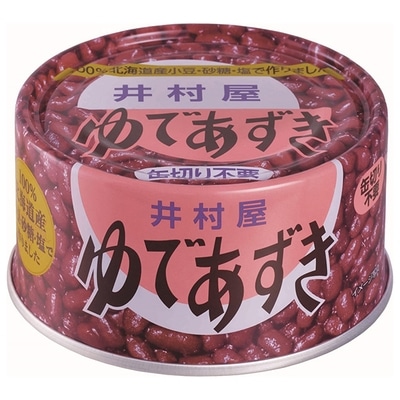 井村屋 北海道 ゆであずき 200g×24個入×(2ケース): 飲料 食品専門店