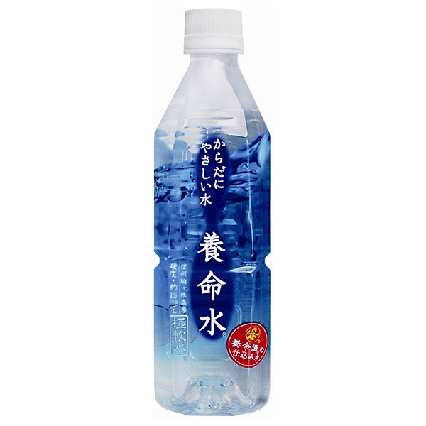 養命酒 からだにやさしい水 養命水 500mlペットボトル×24本入: 飲料 食品専門店 味園サポート｜ANA  Mall｜マイルが貯まる・使えるショッピングモール