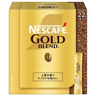 ネスレ日本 ネスカフェ ゴールドブレンド スティック ブラック (2g×22P)×12箱入×(2ケース)
