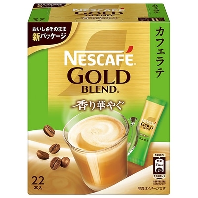 ネスレ日本 ネスカフェ ゴールドブレンド 香り華やぐ スティックコーヒー (7g×22P)×12箱入×(2ケース)