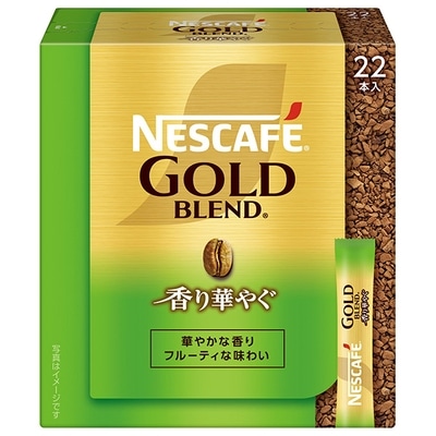 ネスレ日本 ネスカフェ ゴールドブレンド 香り華やぐ スティック ブラック (2g×22P)×12箱入×(2ケース)