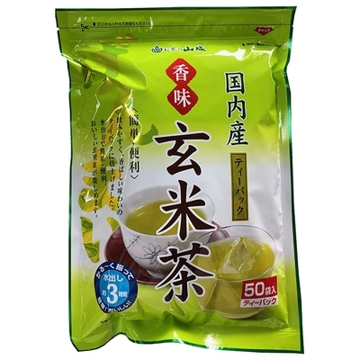 山城物産 香味玄米茶 ティーバッグ 5g×50P×20袋入: 飲料 食品専門店