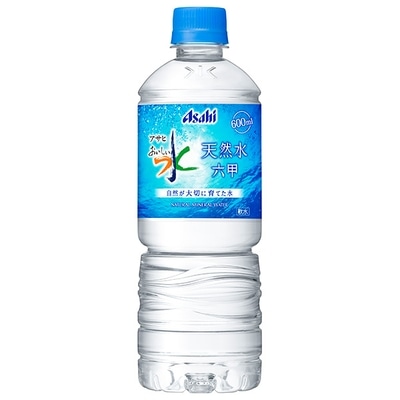 アサヒ飲料 おいしい水 天然水 六甲 600mlペットボトル×24本入